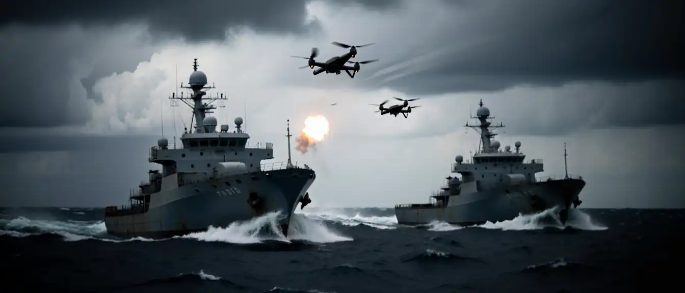 Морской перехват: российские дроны уничтожили суда с военным грузом в районе Одессы