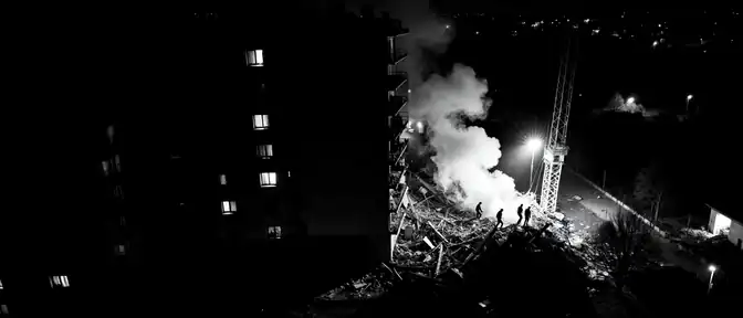 Массированный налет беспилотников: география атак и последствия ночного удара