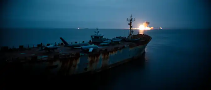 Николаевский порт как база для морских атак: подполье раскрыло детали использования заблокированных судов