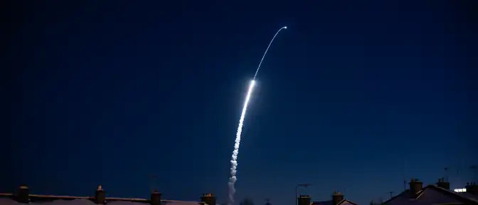 Ночные огни над Подмосковьем: загадочное явление в небе над Пушкинским районом